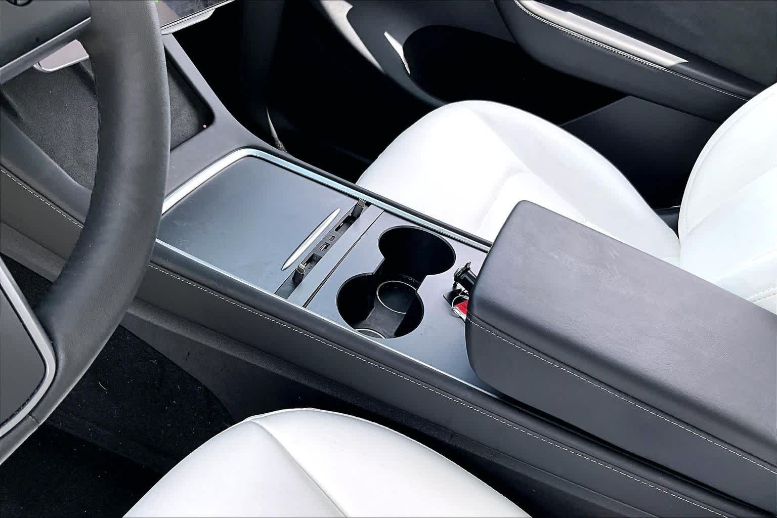 Used 2023 Pearl White Multi-Coat Tesla Long Range image 14