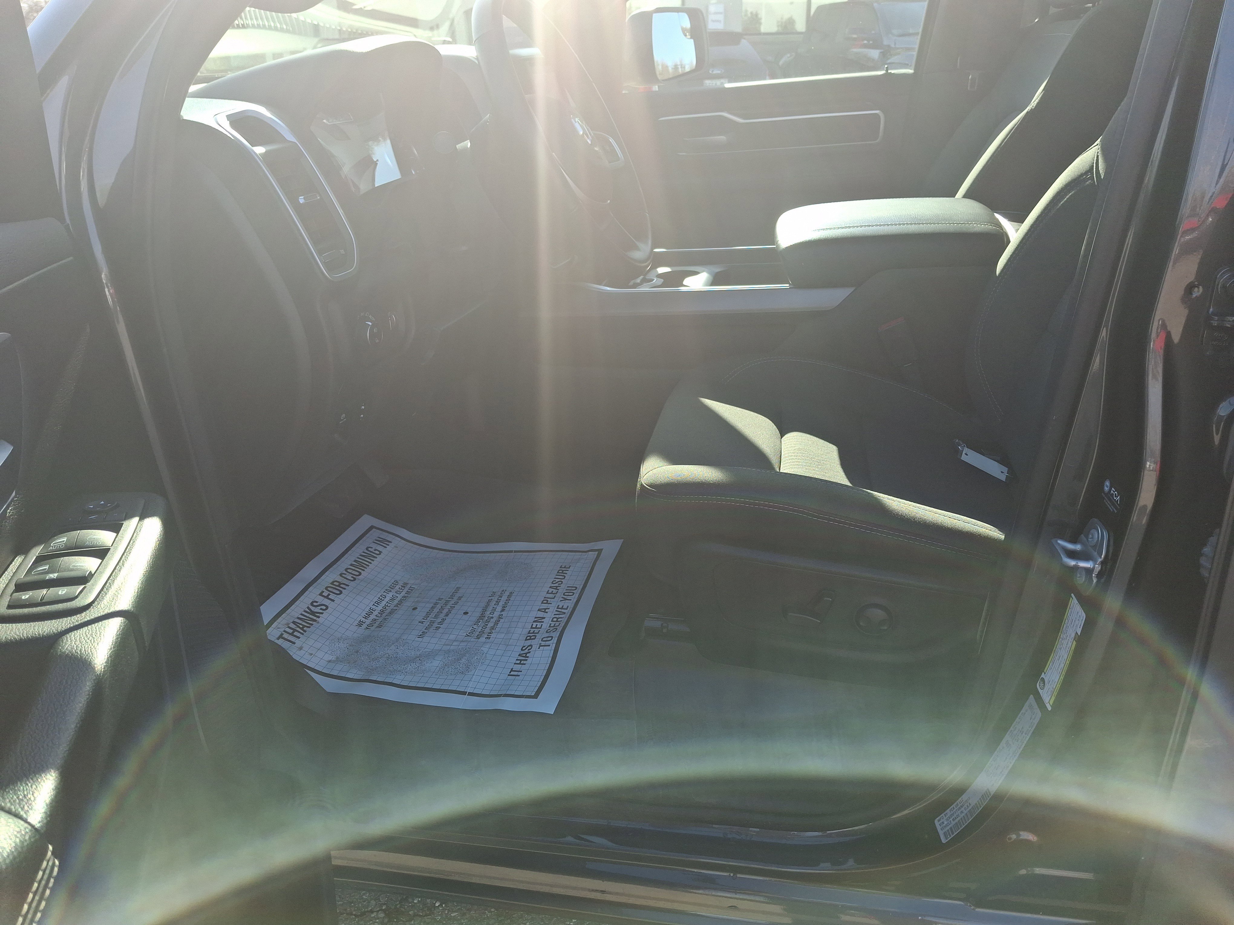 Used 2022 Granite Crystal Metallic Clearcoat Ram Big Horn image 9