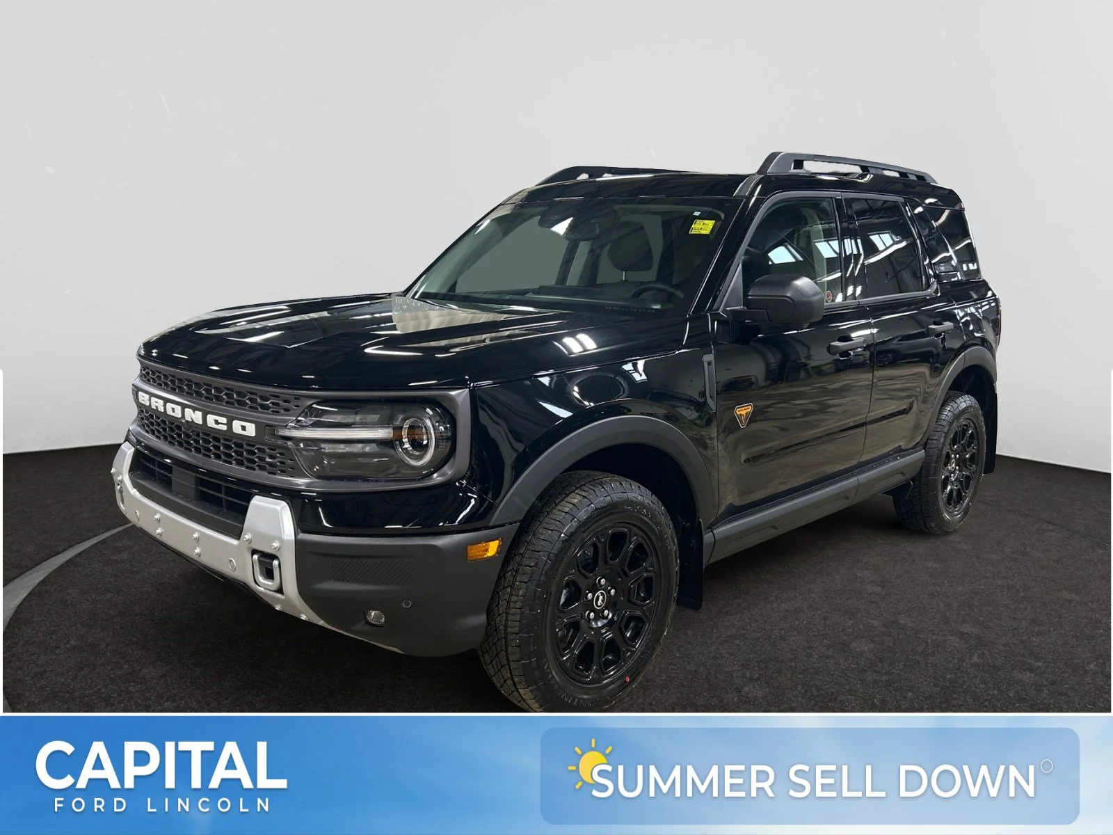 New 2026 Shadow Black Ford Badlands image 1