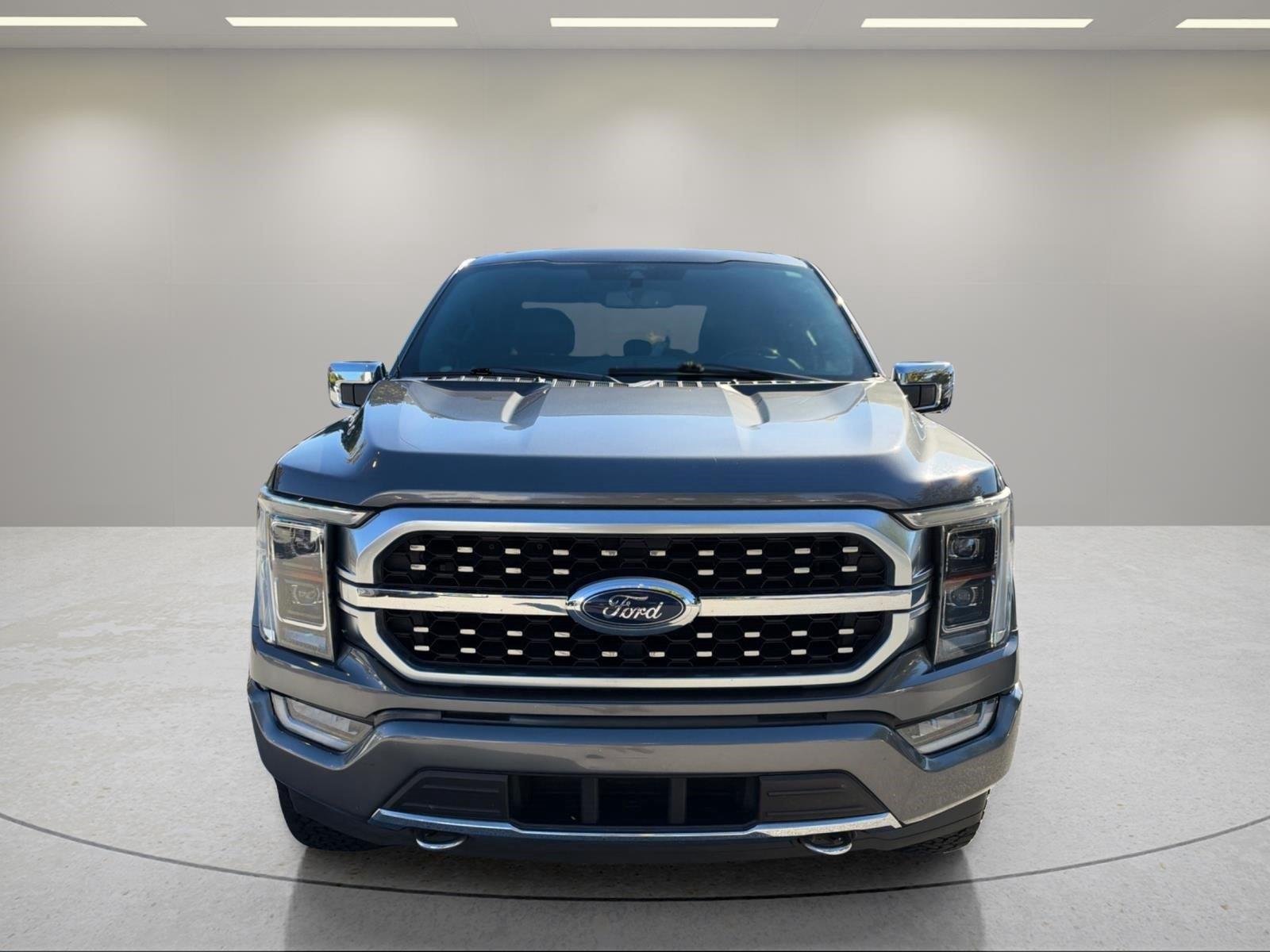 Used 2021 Carbonized Gray Metallic Ford Platinum image 9