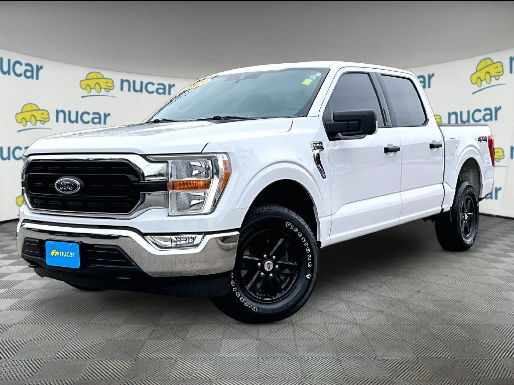 Used 2021 White Ford XLT image 3