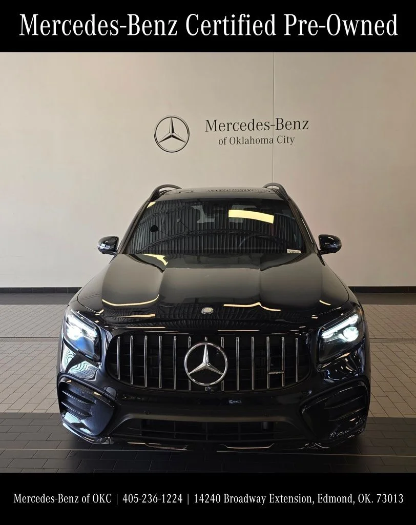Certified Used 2025 Black Mercedes-Benz GLB 35 AMG® image 2