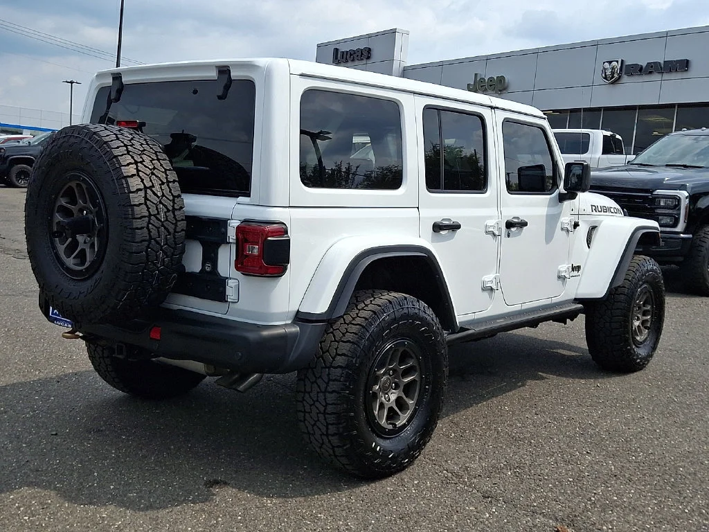 Used 2023 Bright White Clearcoat Jeep Rubicon 392 image 12