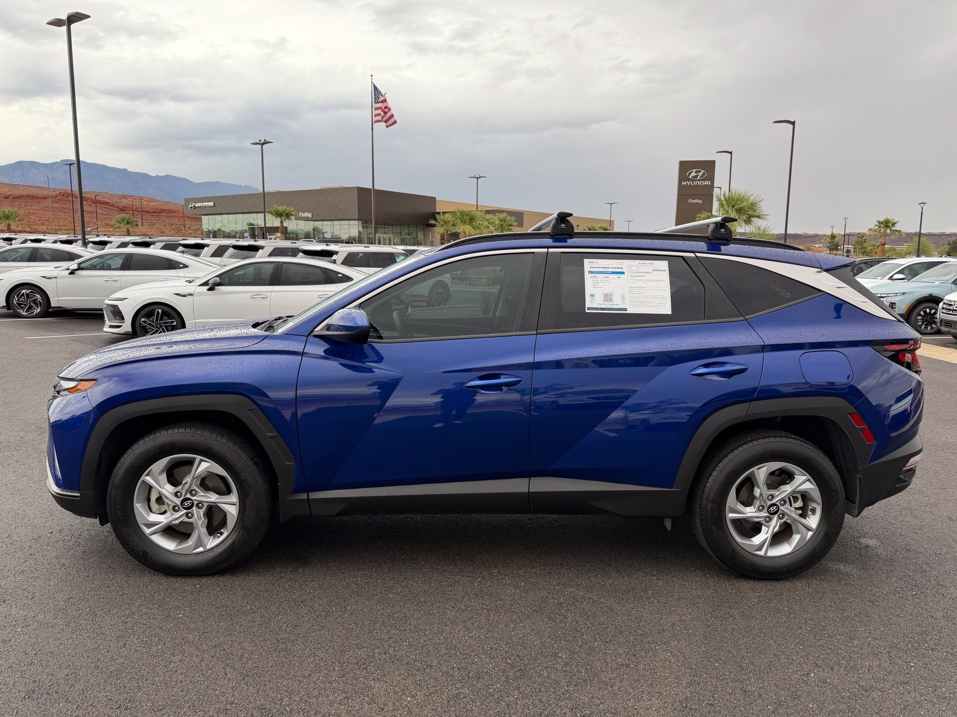 Certified Used 2024 Blue Hyundai SEL image 11
