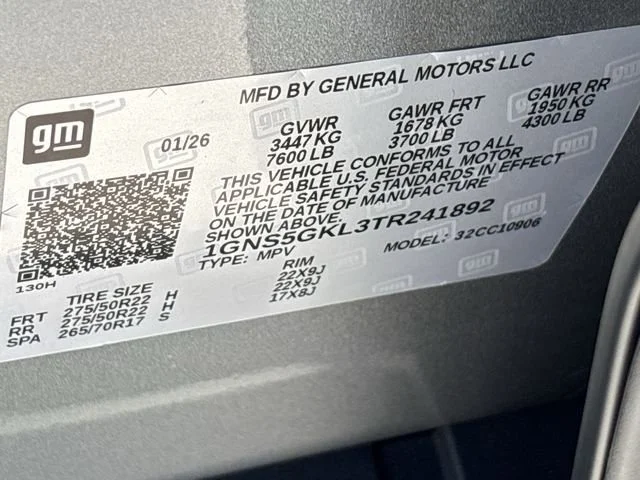 2026 Chevrolet Suburban High Country - Photo 30