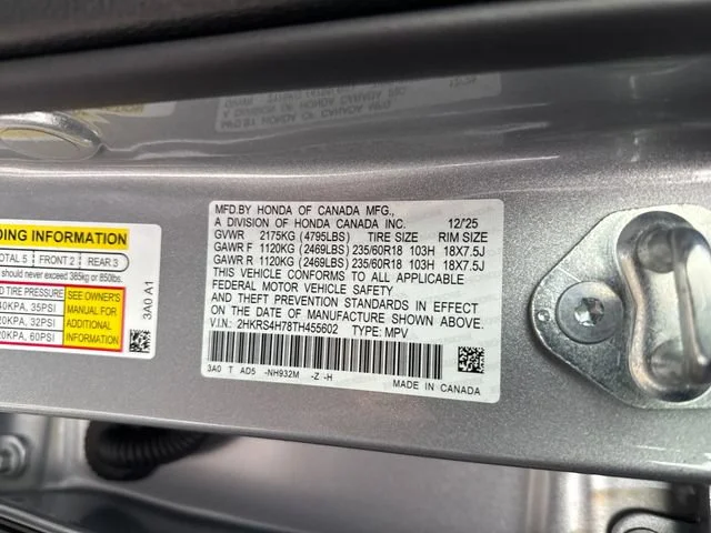 2026 Honda CR-V EX-L - Photo 17