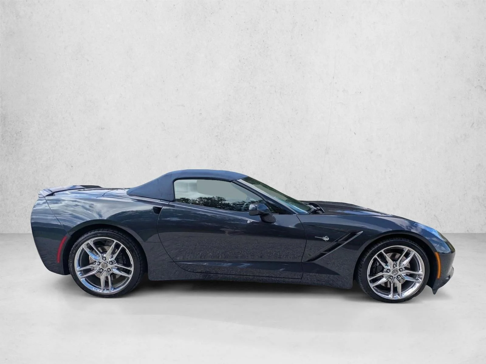 Used 2014 Night Race Blue Metallic Chevrolet Z51 2LT image 4
