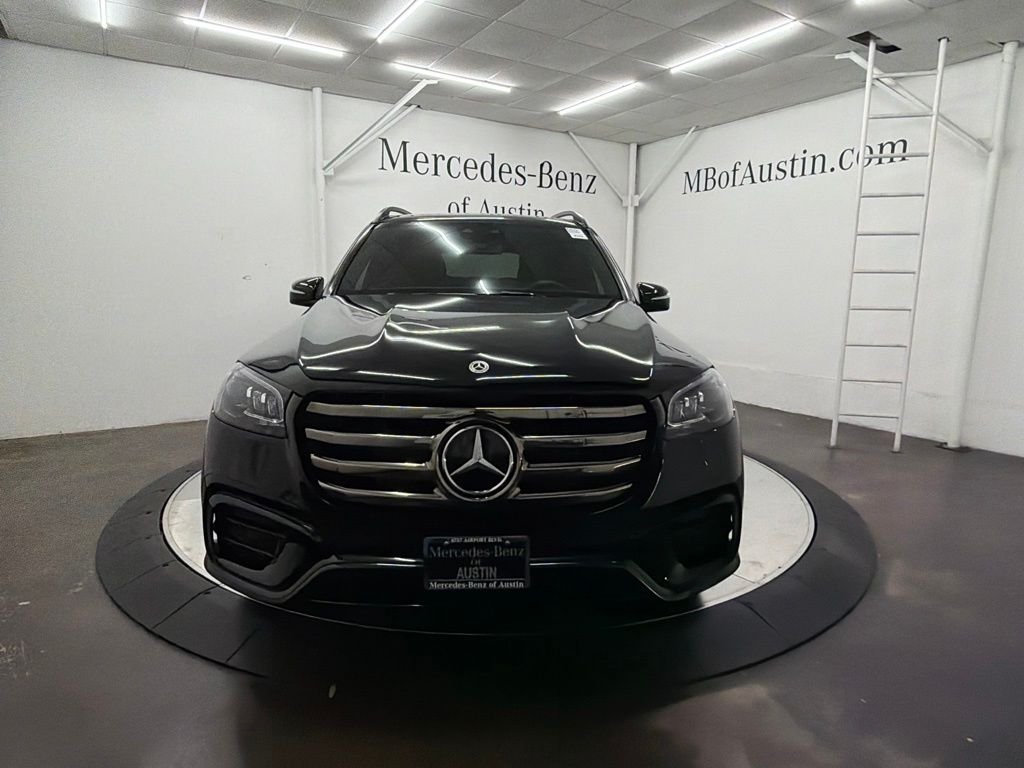 Certified Used 2025 Black Mercedes-Benz GLS 580 image 2