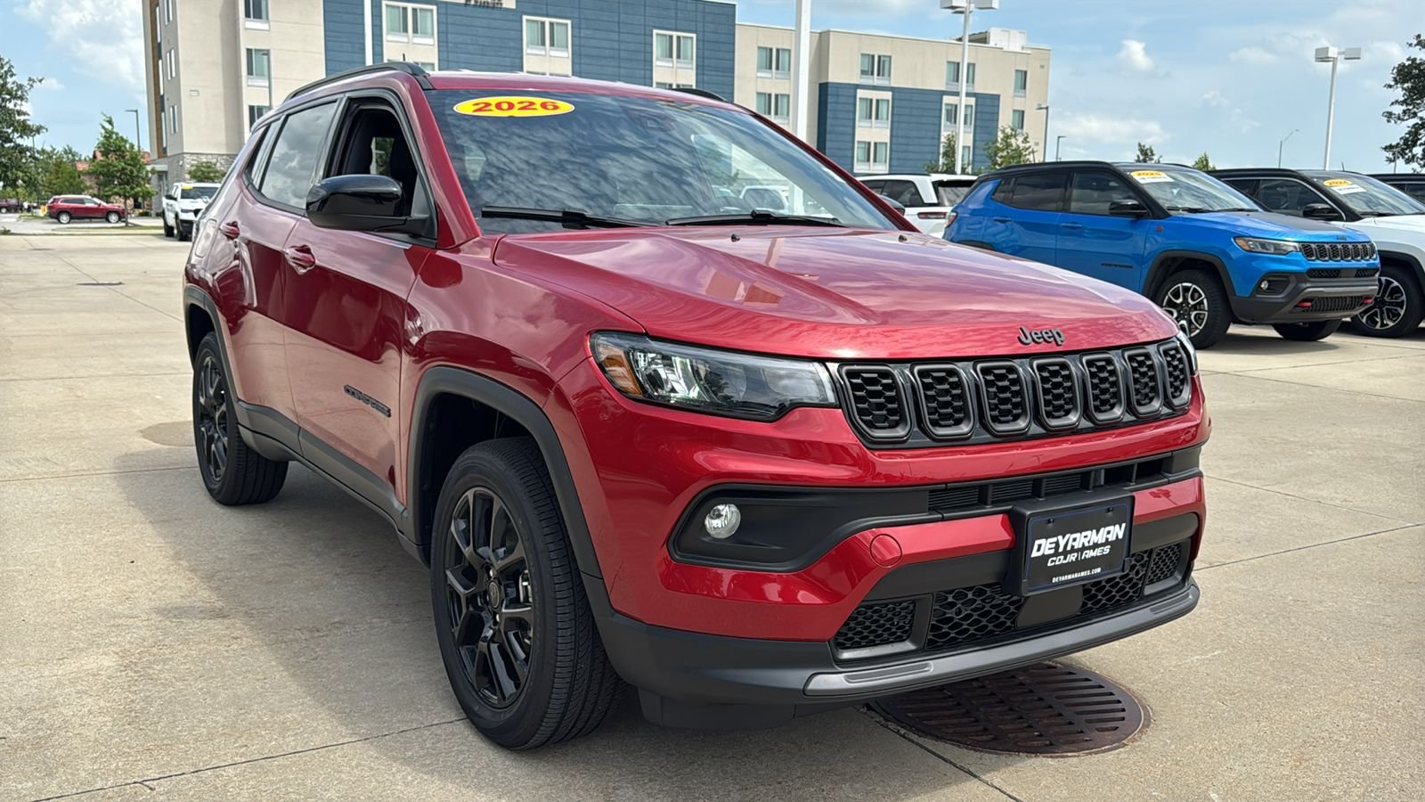 New 2026 Red Hot Pearlcoat Jeep Latitude image 2