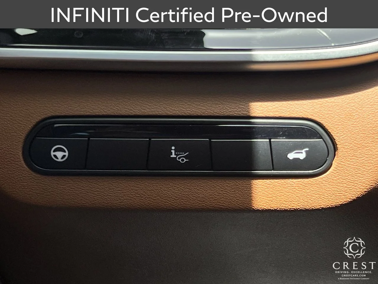 Certified Used 2025 Moonbow Blue Black Obsidian INFINITI AUTOGRAPH image 23