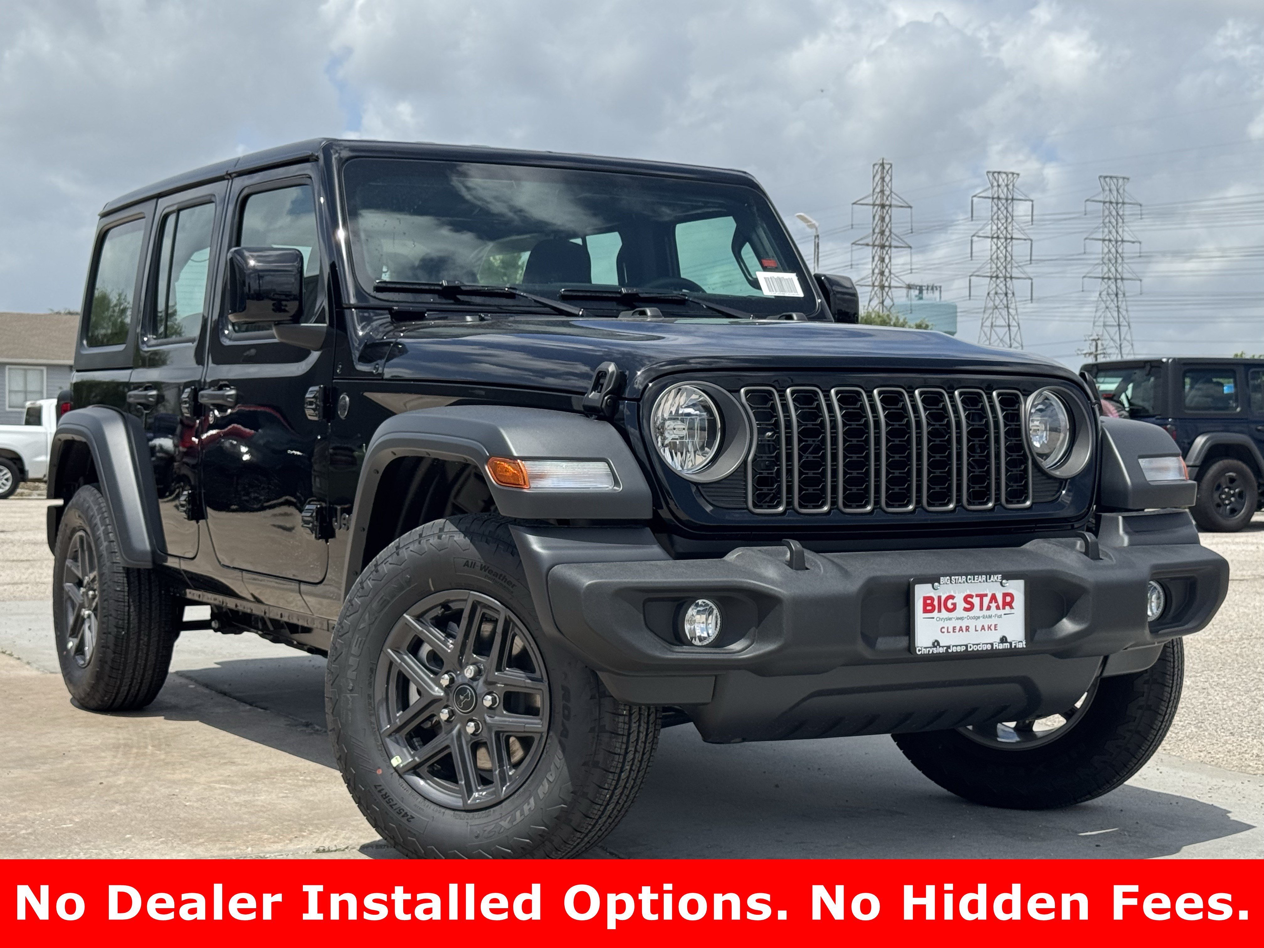 New 2026 Black Clear-Coat Exterior Paint Jeep Sport image 2