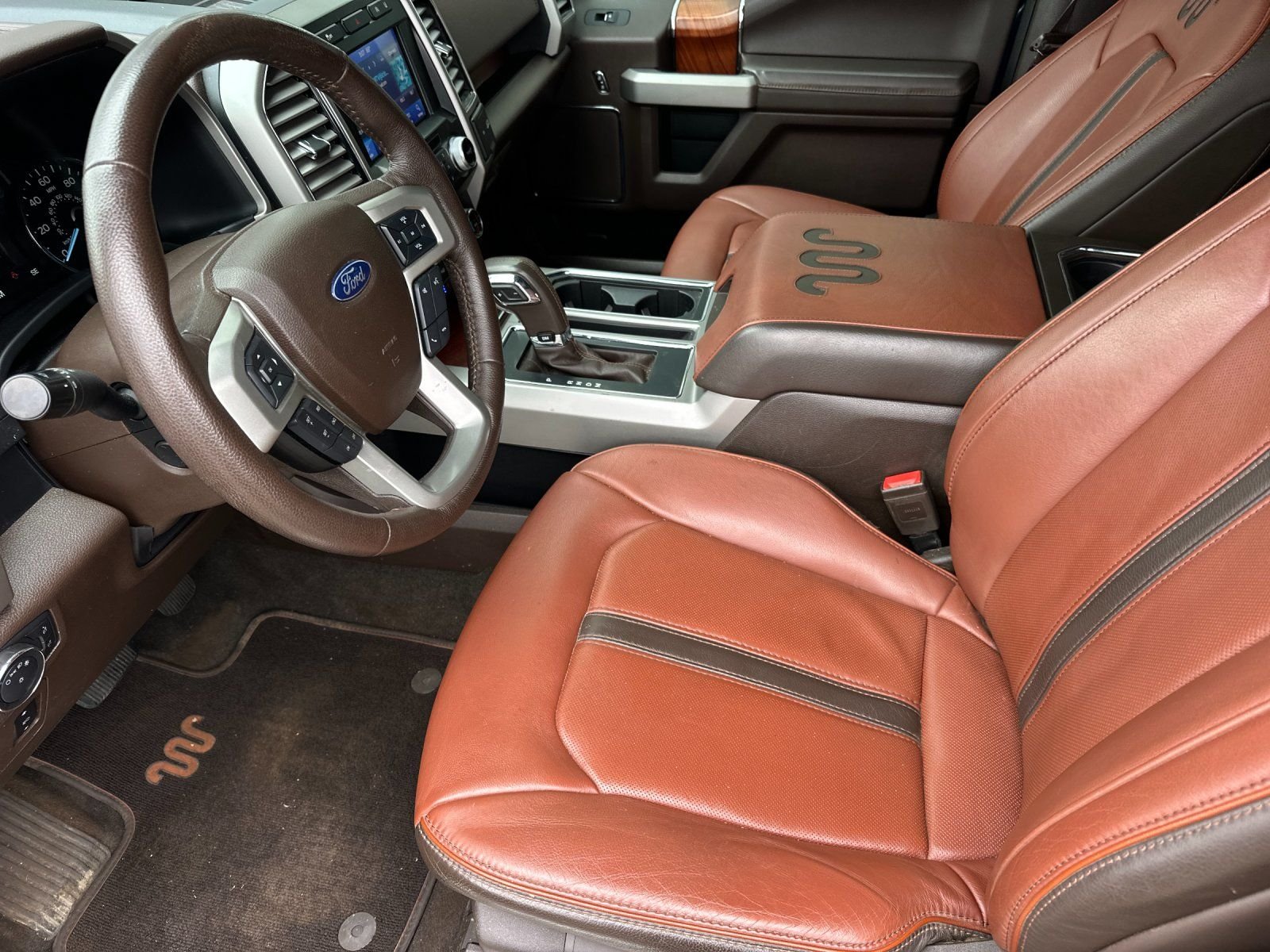 Used 2020 Stone Gray Metallic Ford King Ranch image 8