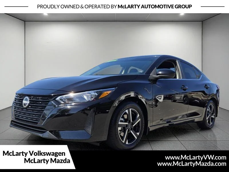 Used 2024 Super Black NISSAN SV image 1