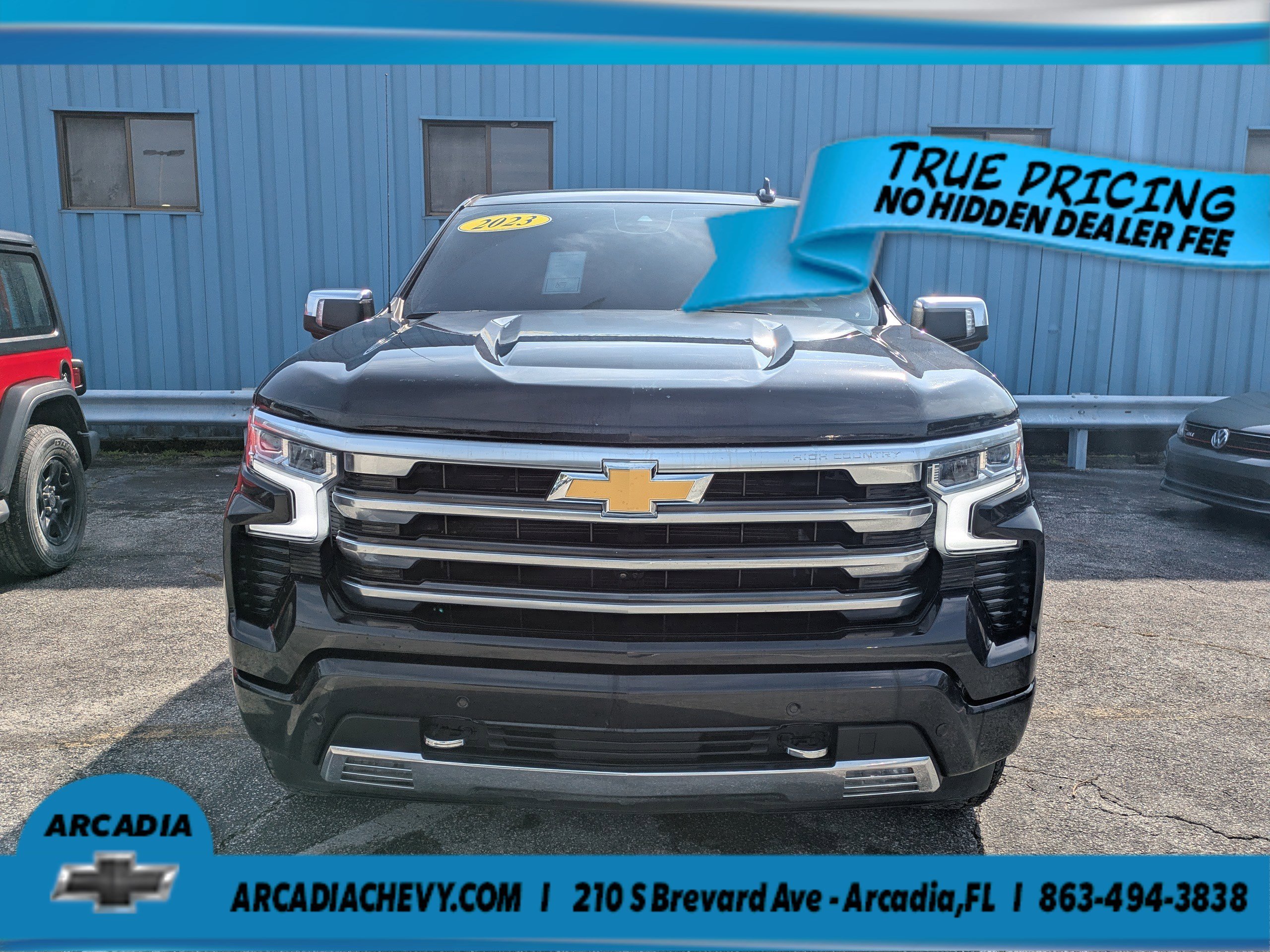 Used 2023 Dark Ash Metallic Chevrolet High Country image 9