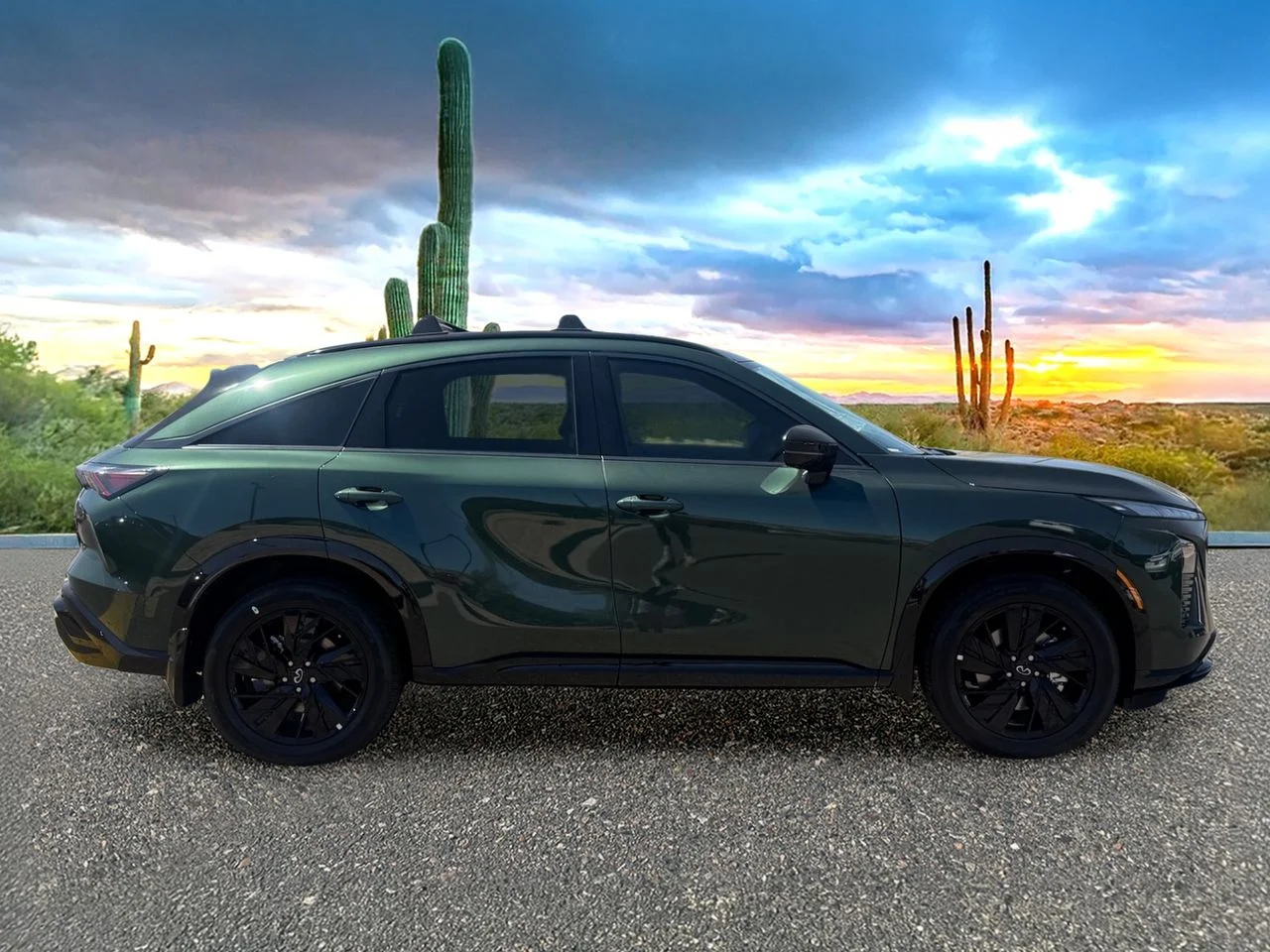 New 2027 DEEP EMERALD INFINITI Sport AWD image 3