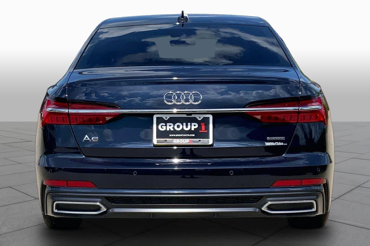 Used 2021 Firmament Blue Metallic Audi Premium Plus image 4