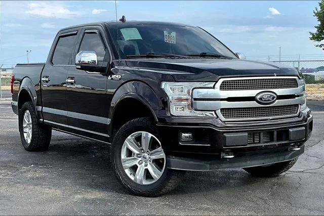 Used 2019 Red Ford Platinum image 2