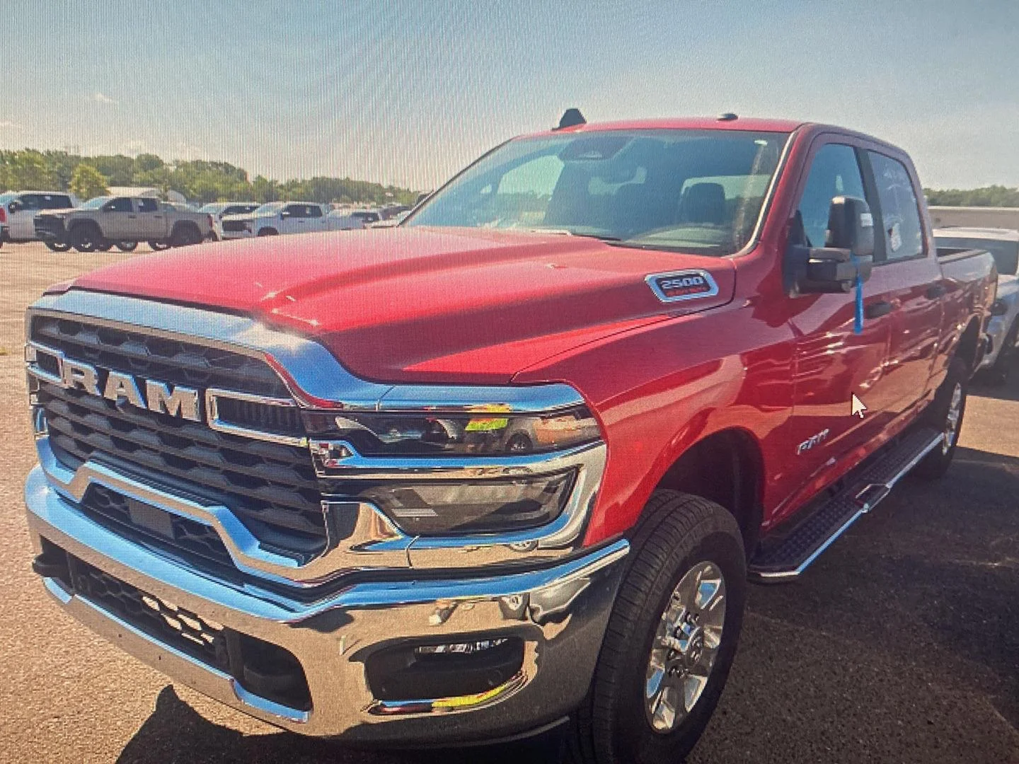 Used 2026 Molten Red Pearlcoat Ram Big Horn image 7