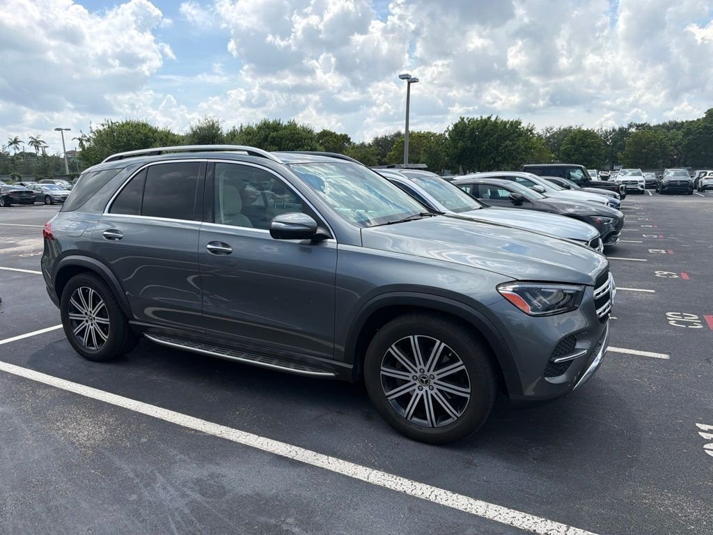 Certified Used 2025 Gray Mercedes-Benz GLE 350 image 1