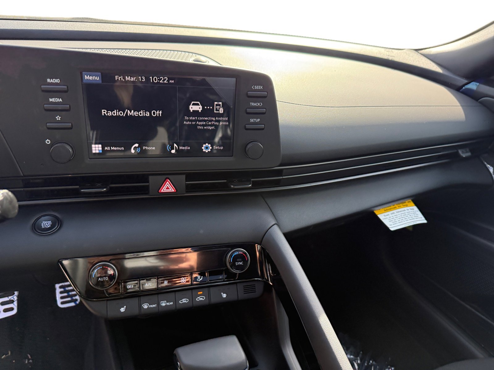 New 2026 Serenity White Hyundai SEL Sport Premium image 12