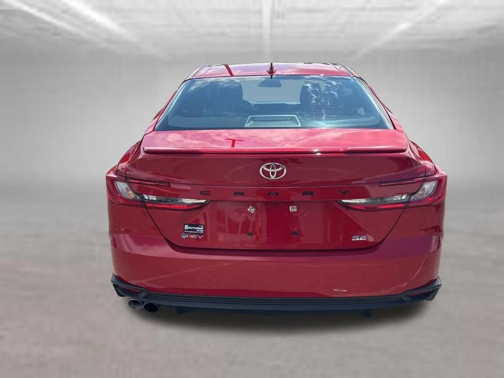 Used 2025 Red Toyota SE image 8