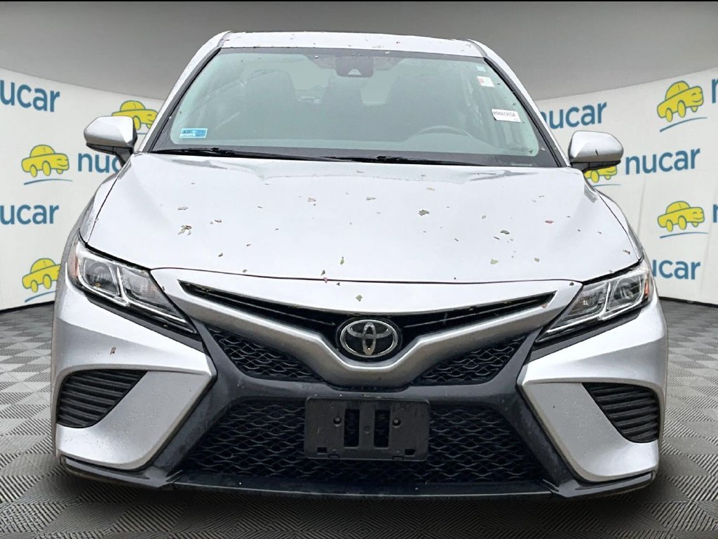 Used 2019 Silver Toyota SE image 2