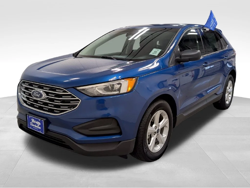 Certified Used 2020 Atlas Blue Metallic Ford SE image 17