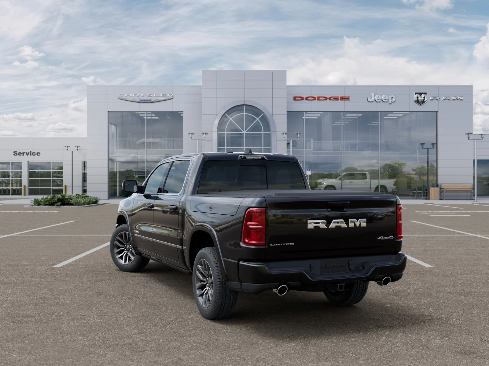 New 2026 Diamond Black Crystal Pearl-Coat Exterior Paint RAM Limited image 83
