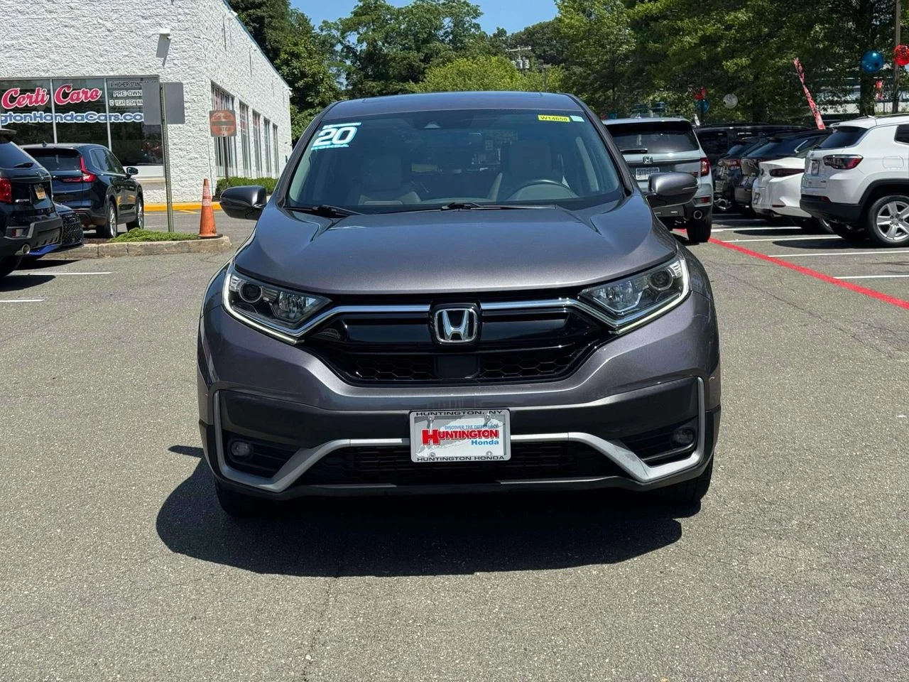 Used 2020 Modern Steel Metallic Honda AWD EX-L image 2