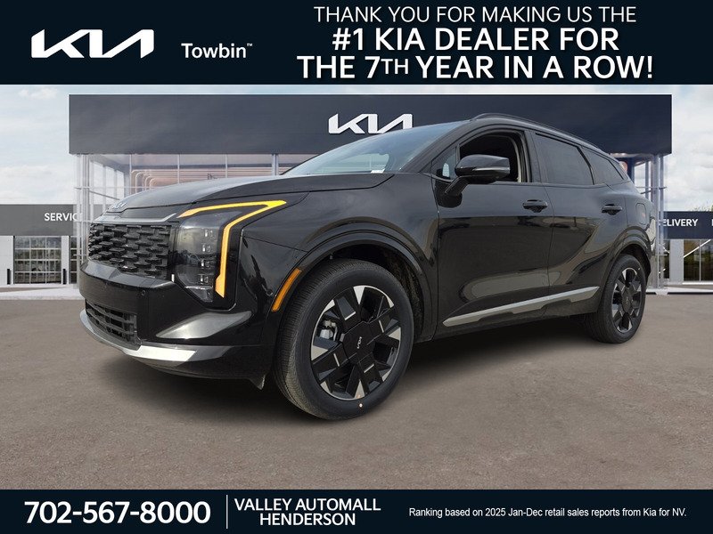 Fusion Black 2026 Kia Sportage Hybrid SUV / Crossover All-Wheel Drive
