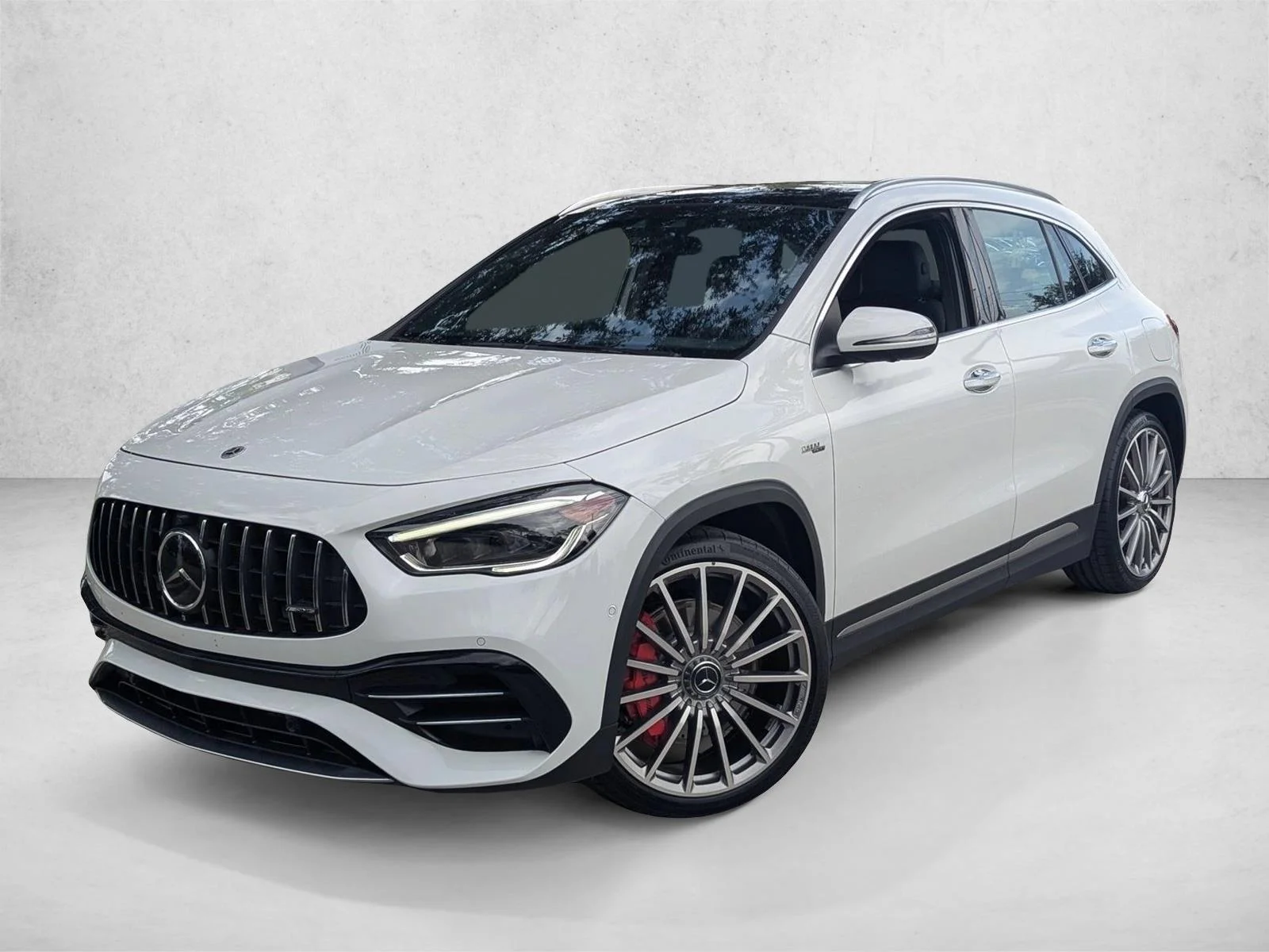 Used 2021 Digital White Metallic Mercedes-Benz AMG® GLA 45 image 1