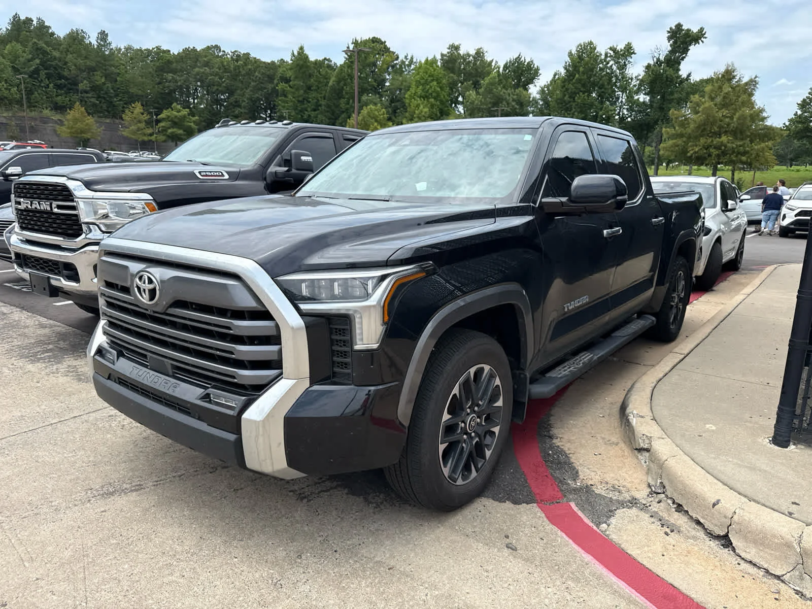 Used 2024 Midnight Black Metallic Toyota Limited image 8