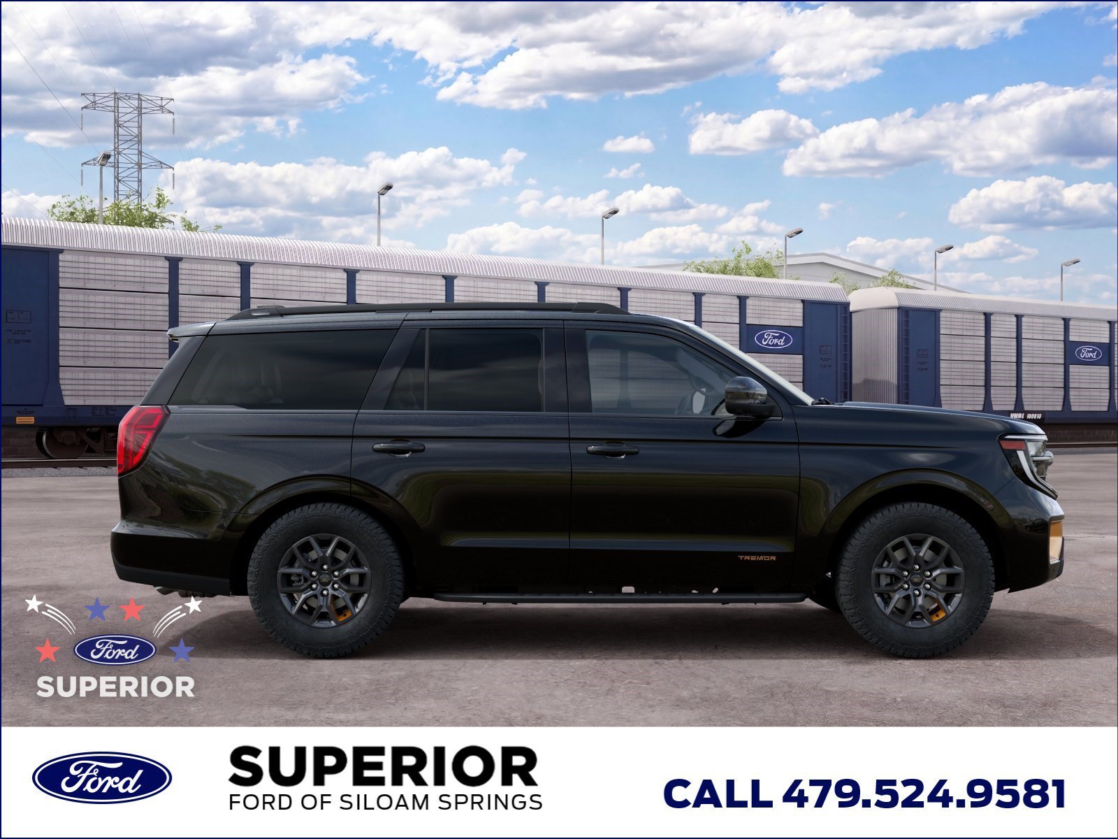 New 2027 Agate Black Metallic Ford Tremor image 6