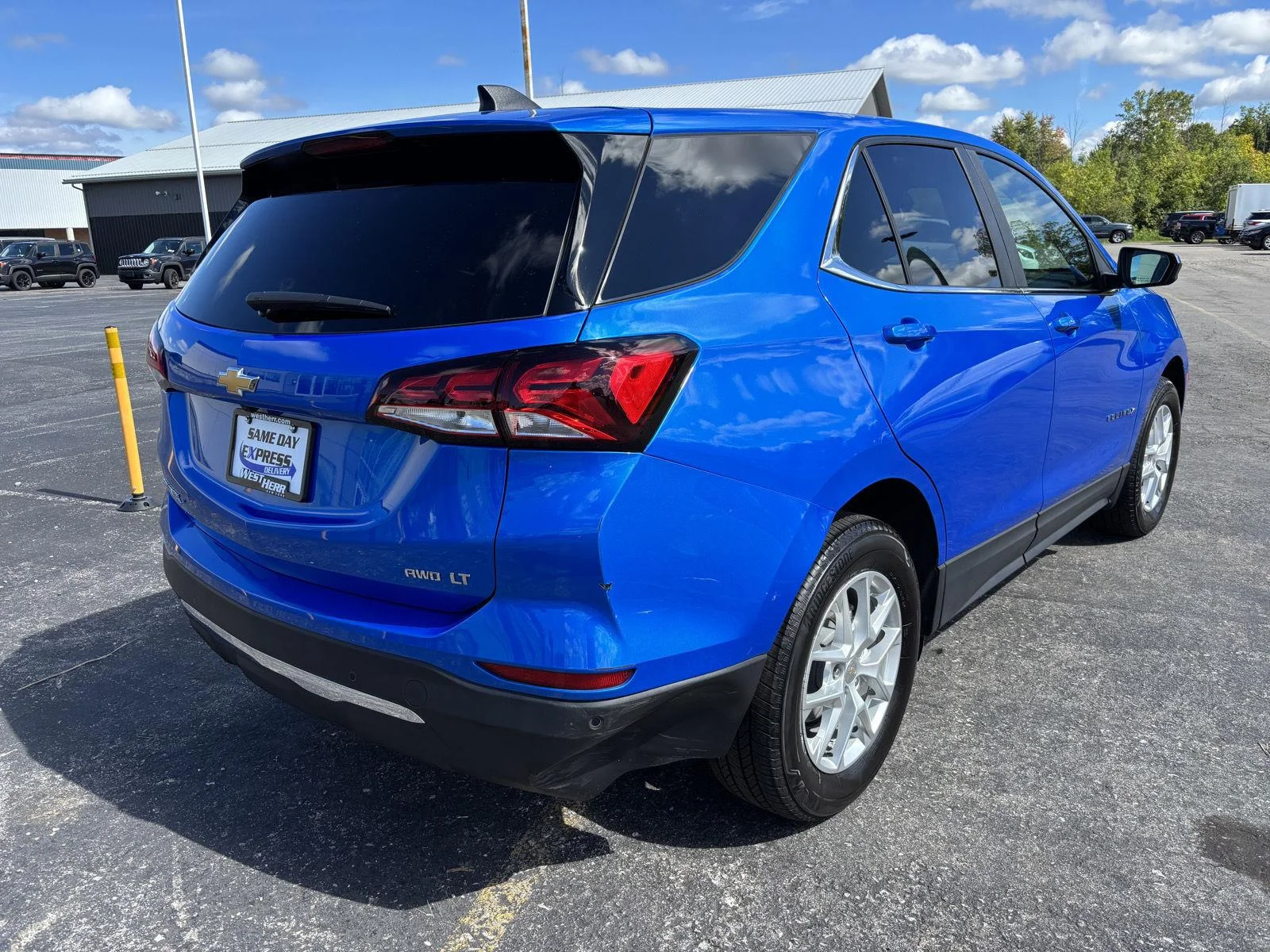 Used 2024 Riptide Blue Metallic Chevrolet LT image 7