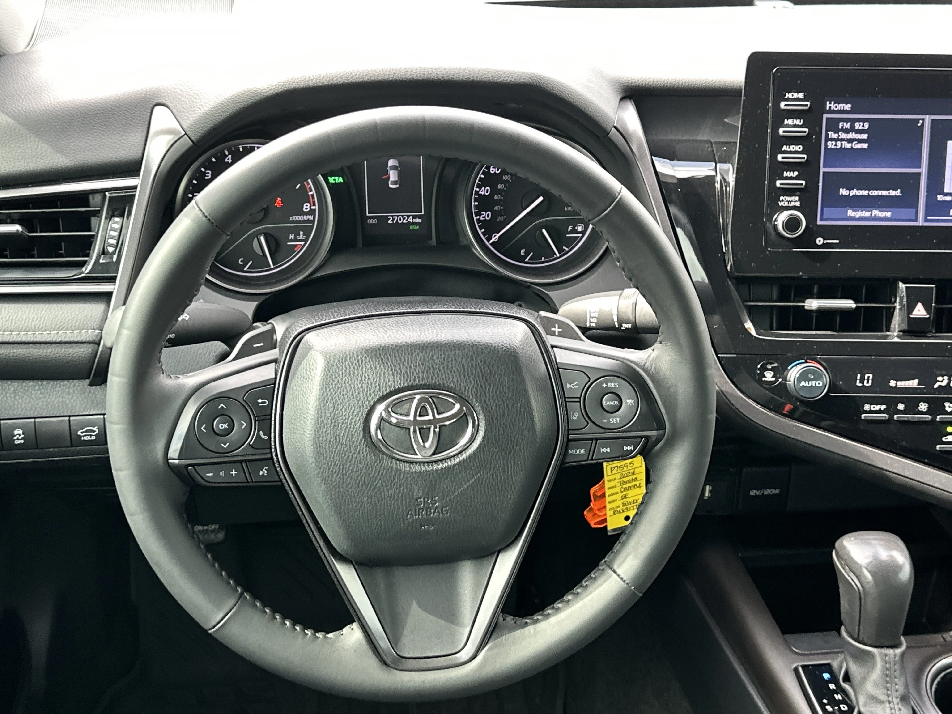Used 2024 Celestial Silver Metallic Toyota SE image 23