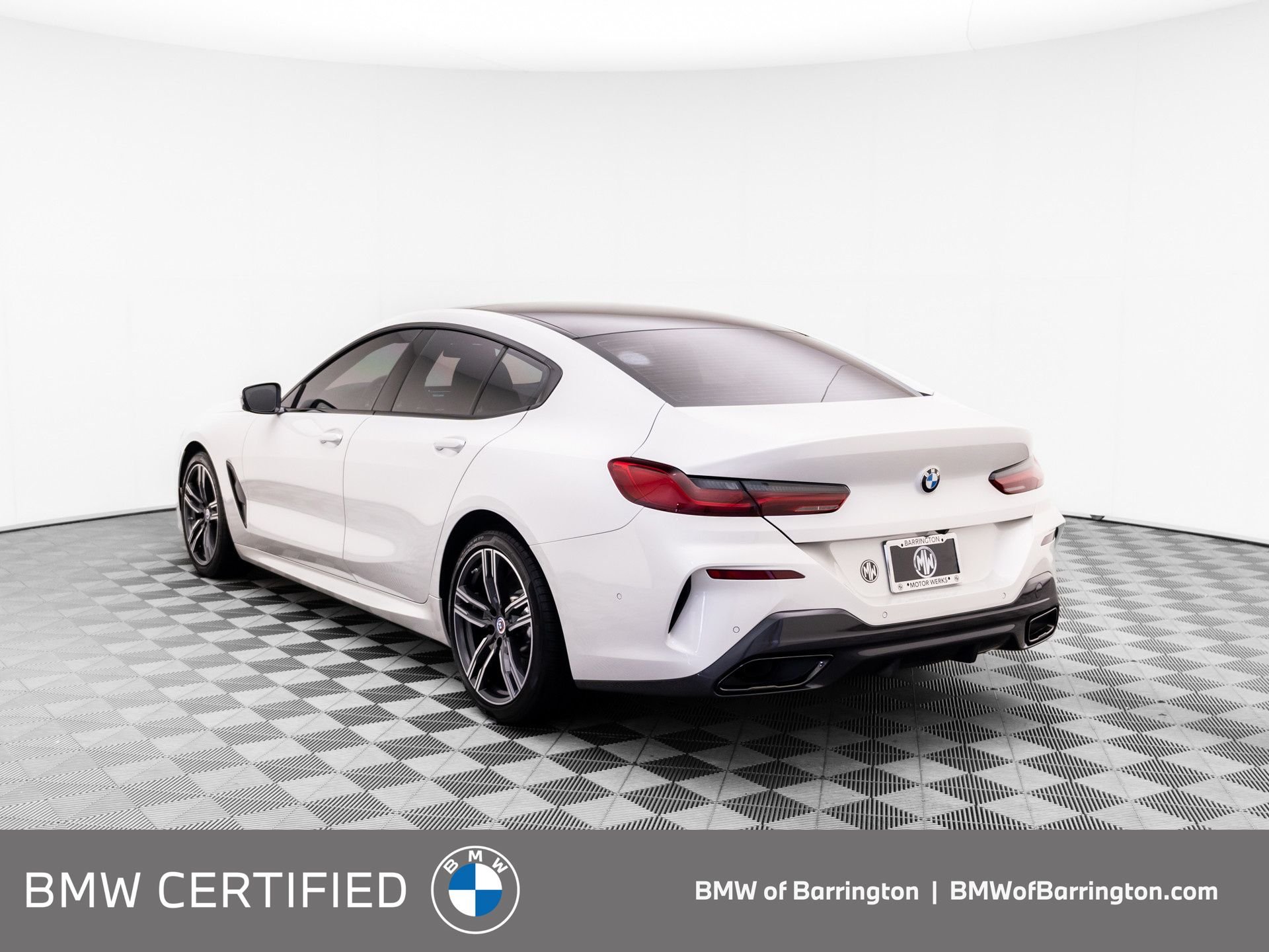 Certified Used 2025 Mineral White Metallic BMW 840 image 3