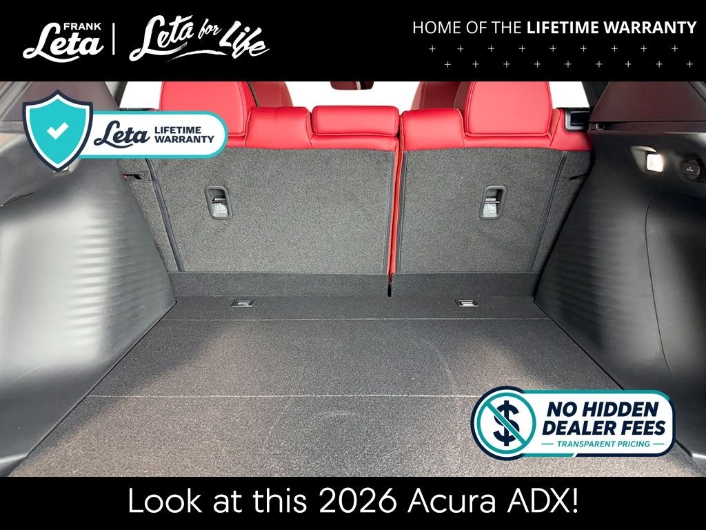 New 2026 Crystal Black Pearl Acura w/A-Spec Package image 33