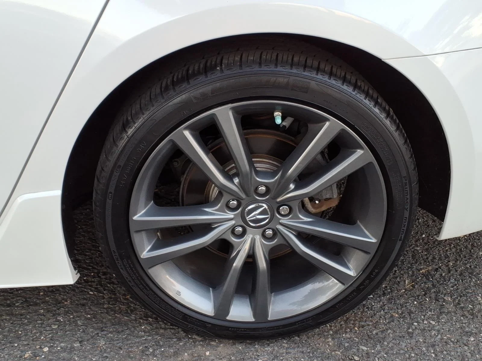 Used 2019 Platinum White Pearl Acura A-Spec Red image 15