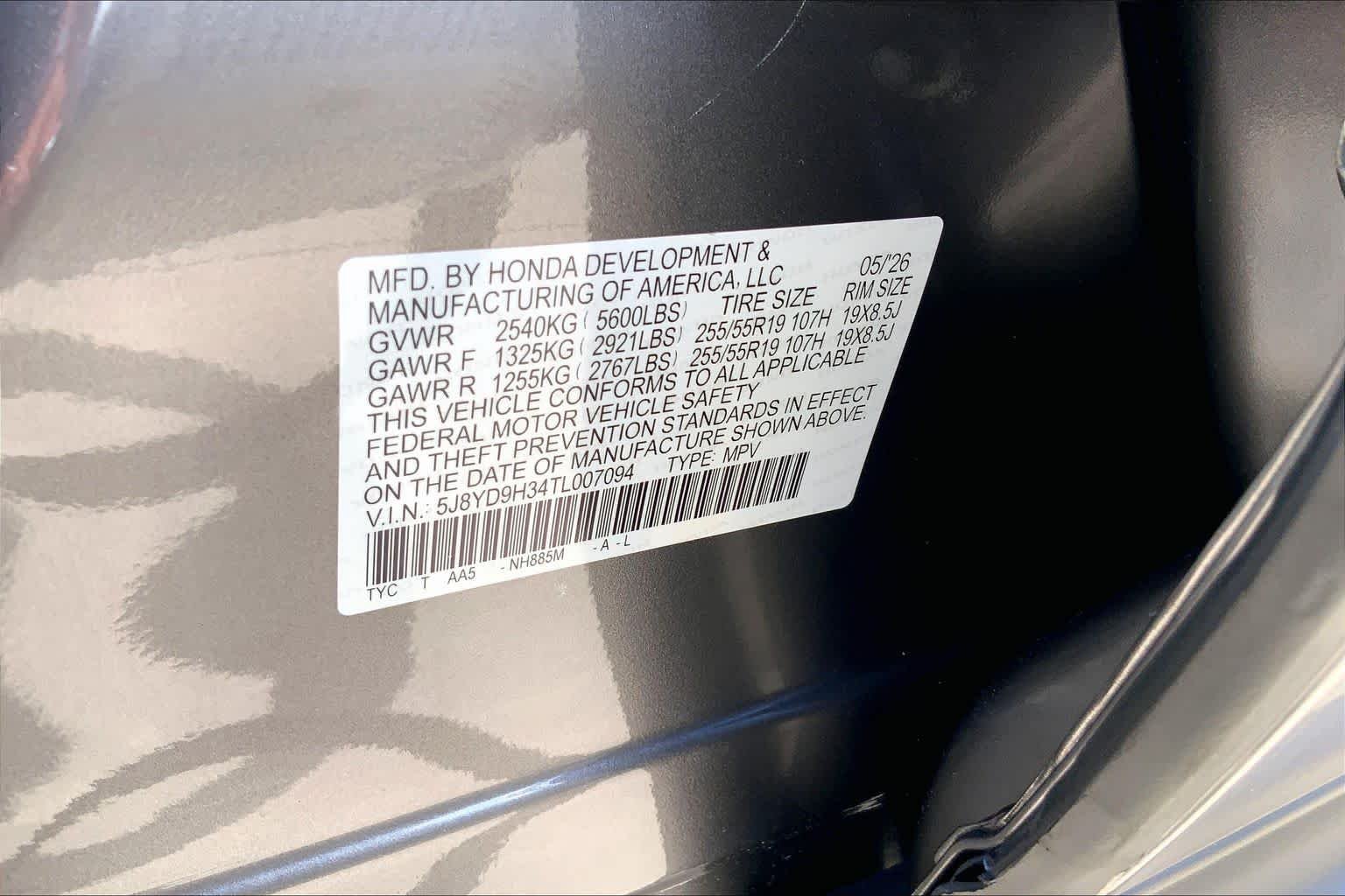 New 2026 Liquid Carbon Metallic Acura  image 20