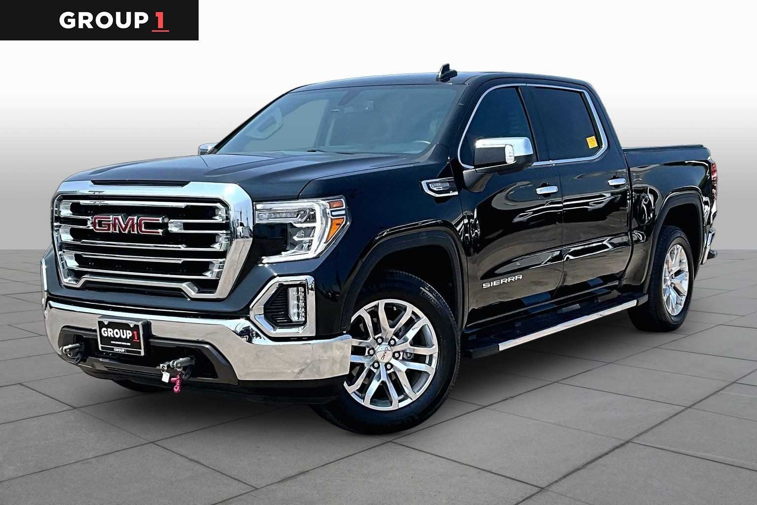 Certified Used 2021 ONYX BLACK GMC SLT image 1