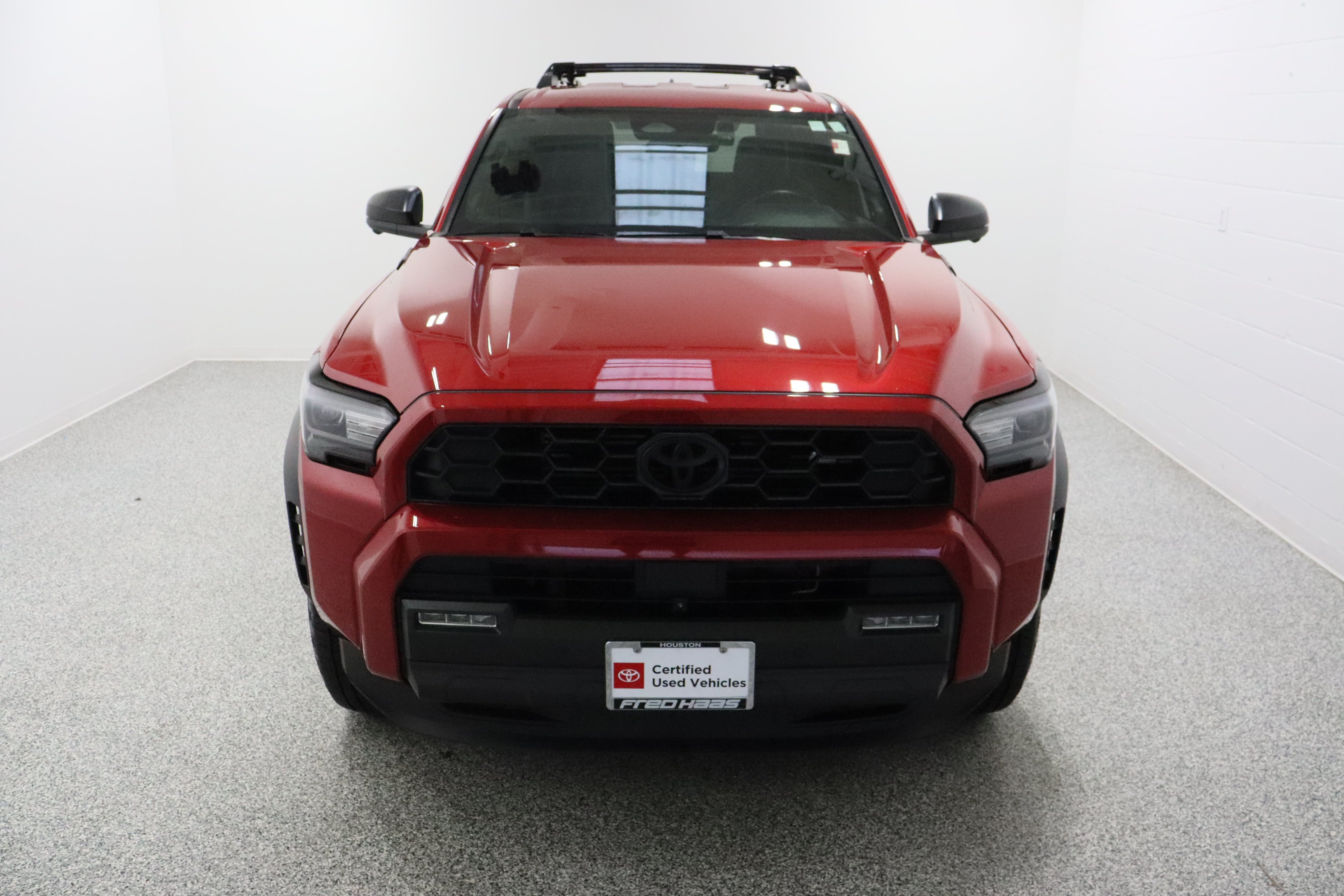 Certified Used 2025 Supersonic Red Toyota Hybrid TRD Off Road Premium 2.4T image 3