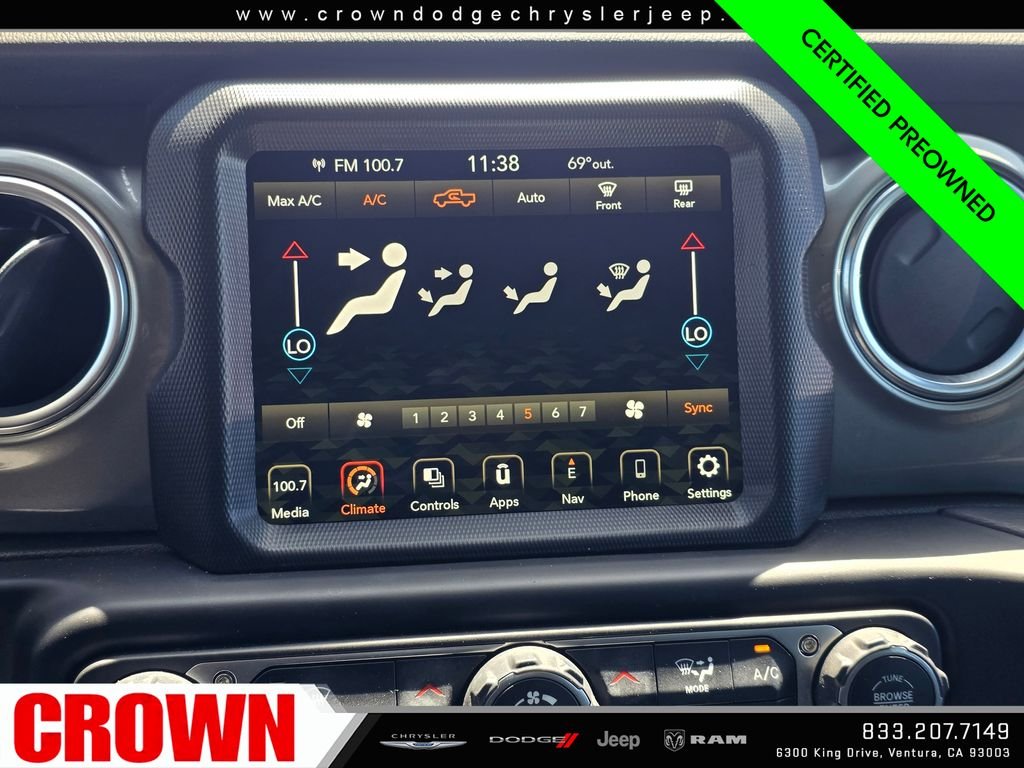 Certified Used 2023 Gray Jeep Overland image 22