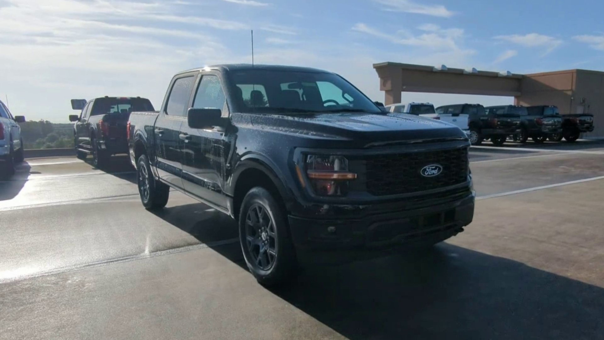 New 2026 Agate Black Metallic Ford STX® image 3