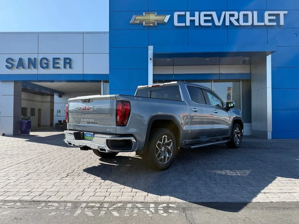 New 2026 Sterling Metallic GMC SLT image 8