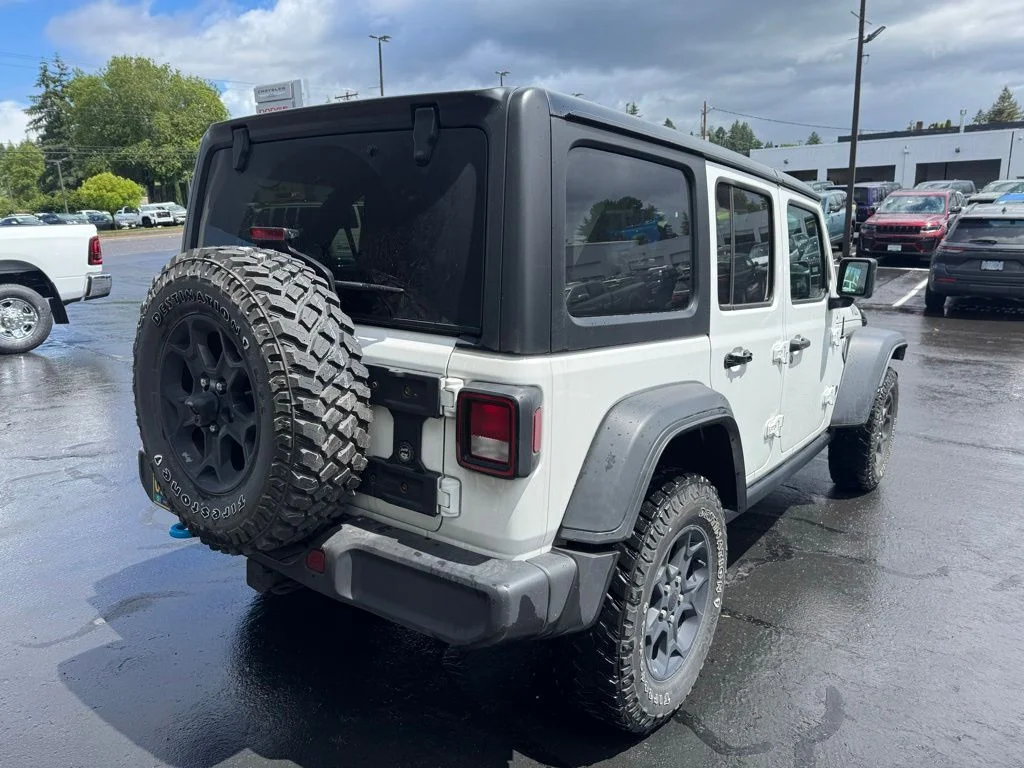 Used 2023 White Jeep Base 4xe image 4