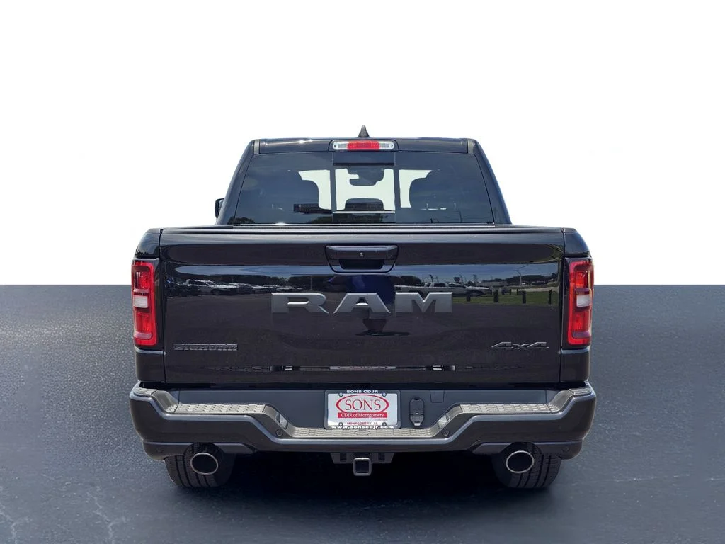 New 2026 Diamond Black Crystal Pearl-Coat Exterior Paint RAM Big Horn/Lone Star image 12