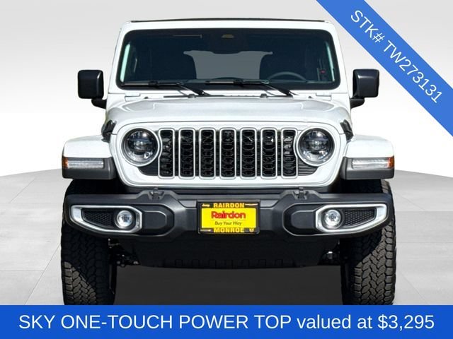 New 2026 Bright White Clear-Coat Exterior Paint Jeep Sahara image 3