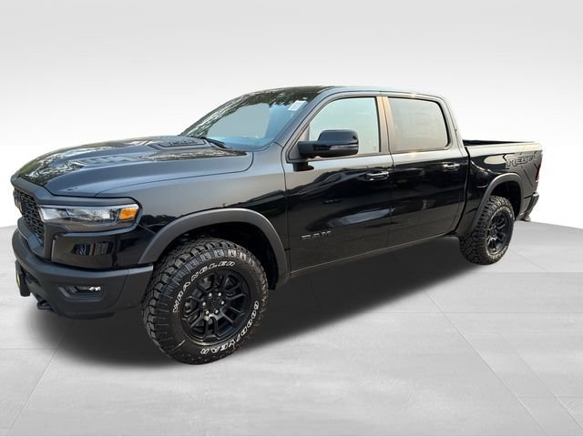 New 2026 Diamond Black Crystal Pearl-Coat Exterior Paint RAM Rebel image 3