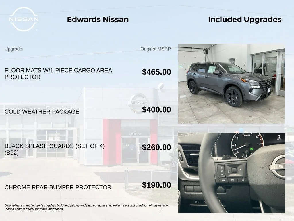 New 2026 Gun Metallic Nissan SV image 4
