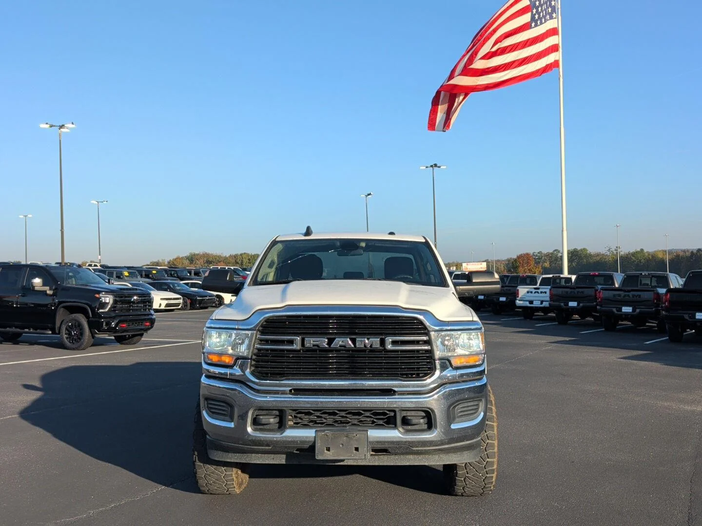 Used 2019 WHITE Ram Big Horn image 8